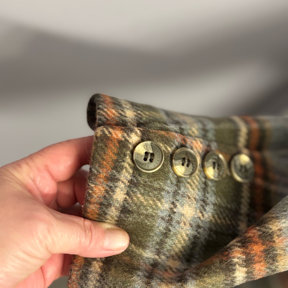 Lauren Ralph Lauren Multicolor Plaid Trench Coat - Picture 4 of 12